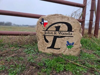 Rock Monument Engraving