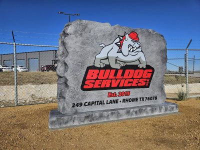 Custom Boulder Sign Service