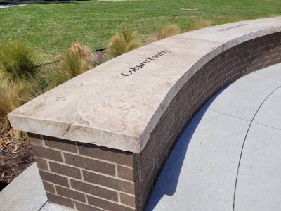 Custom Engraved Benches