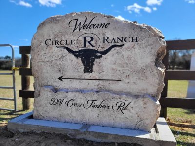 Custom Farm Sign Engraving Service