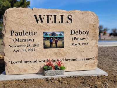 Custom Memorial Engraving Project