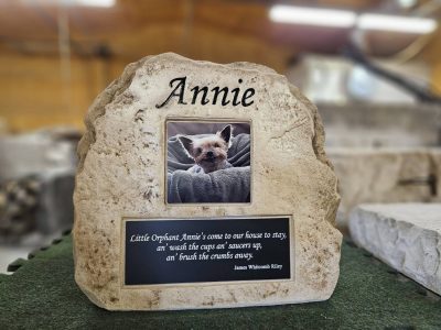 Custom Pet Memorial Stone Engraving