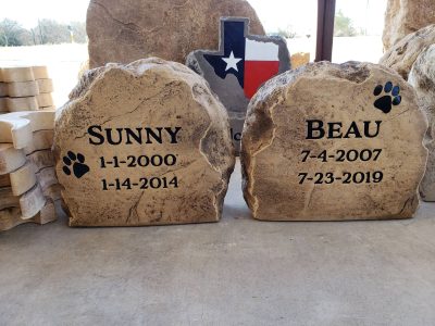 Customize Pet Memorial Stone