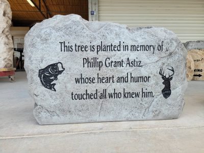 Detailed Monument Engraving