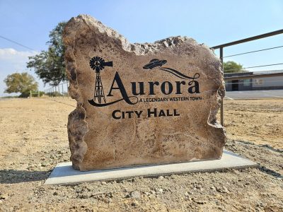 Engraved Business Boulder