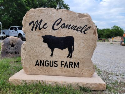 Farm Sign Engraving