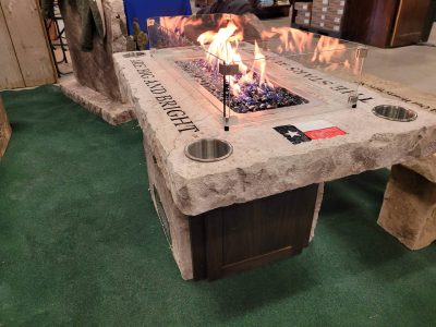 Fire Table Engraving