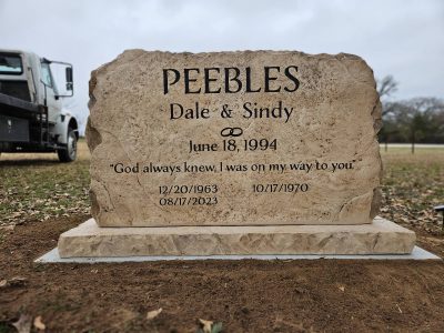 Head Stone Engraving