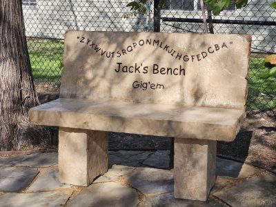 Outdoor Bench Engraving Service