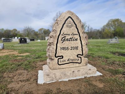 Personalized Memorial Tombstone