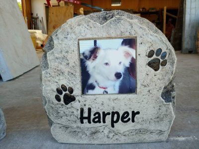 Personalized Pet Memorial Stones