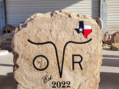 Personalized Ranch Sign Engraving Project