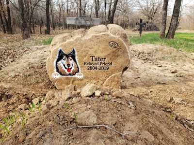 Pet Memorial Stone Engraving Project