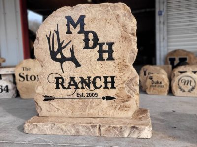 Ranch Sign Engraving Project