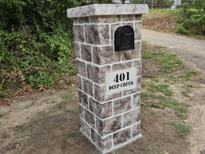 Stone Address Plaque Engraving